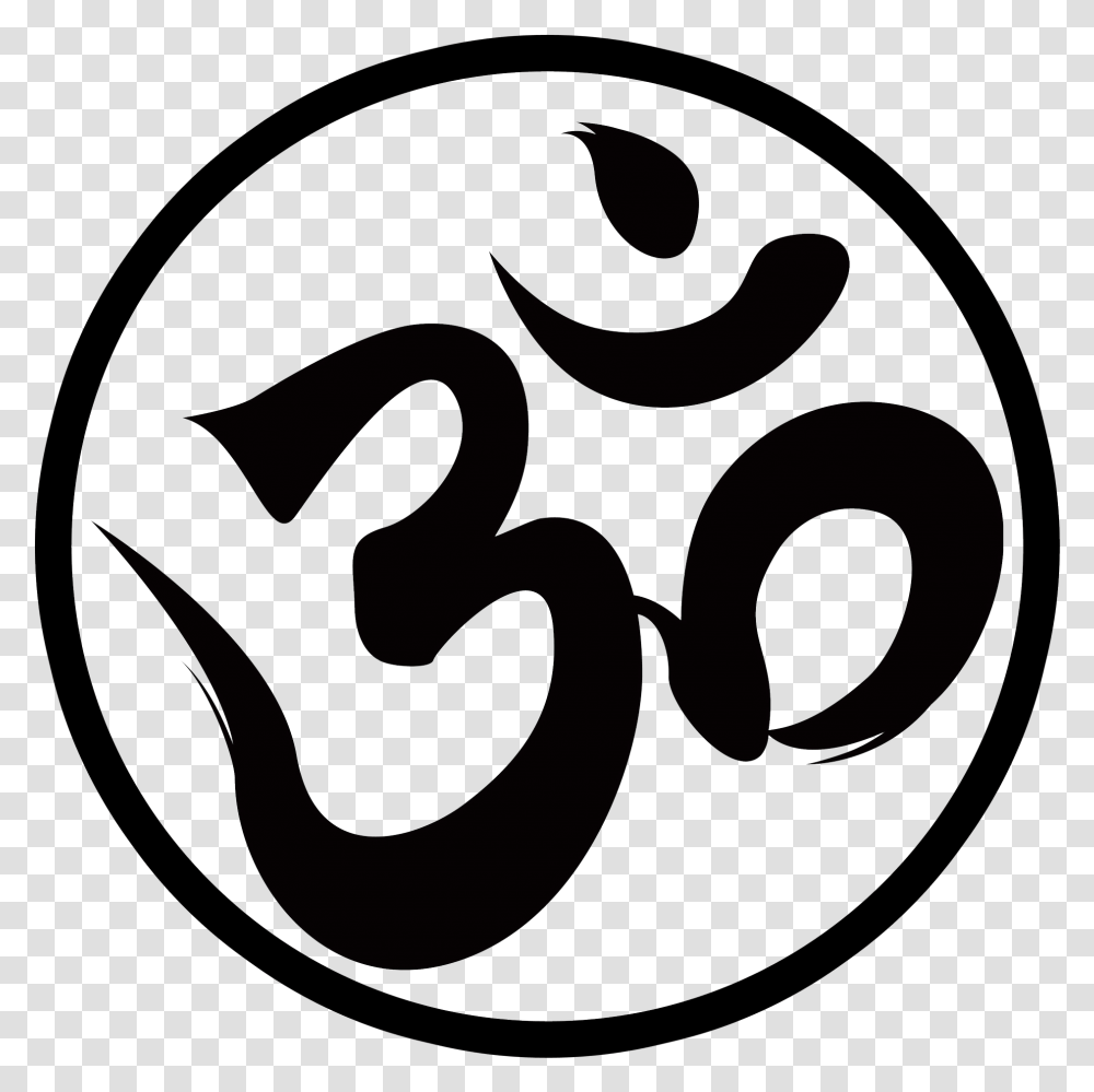Yoga Symbol Om Symbol, Number, Pattern, Logo Transparent Png