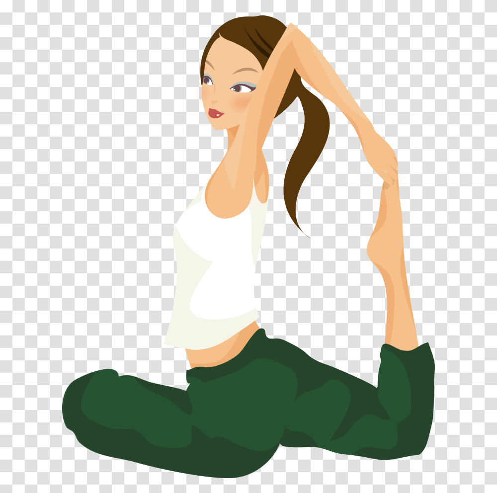 Yoga Yoga, Person, Human, Female, Kneeling Transparent Png