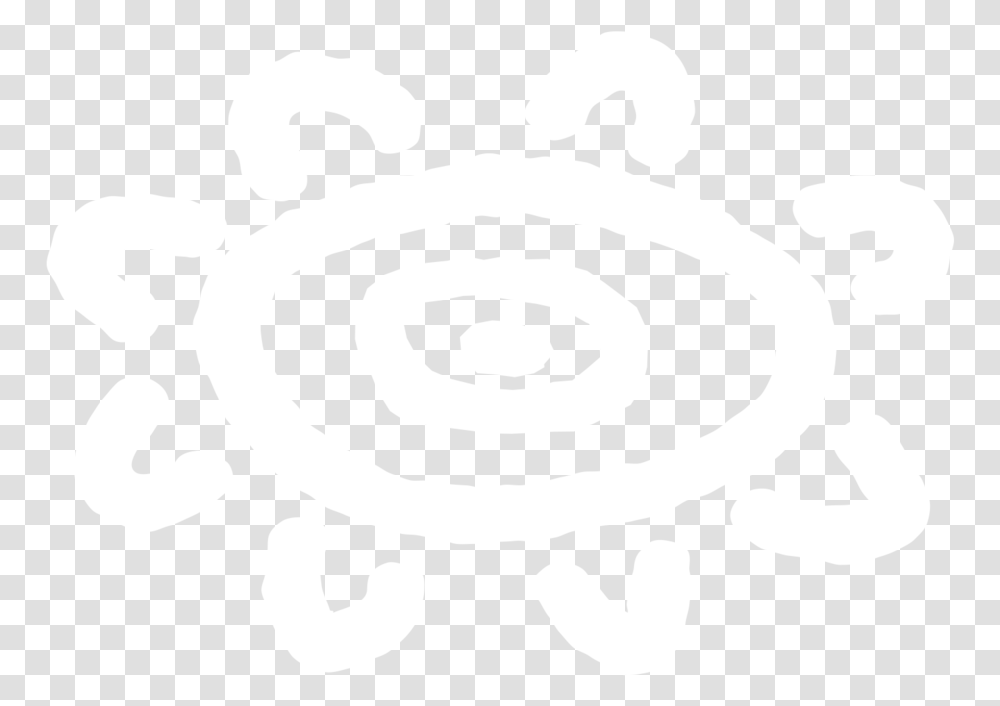 Yogashack Sawtell Johns Hopkins University Logo White, Spiral, Coil, Stencil Transparent Png