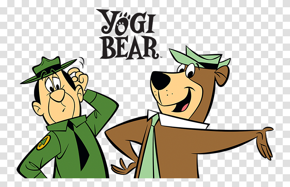 Yogi Bear Cute Yogi Bear Cartoon, Person, Book, Cat, Animal Transparent Png