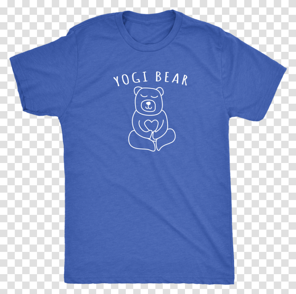 Yogi Bear Mens Vintage Feel Tri Blend T Shirt In Blue Circuit Zandvoort T Shirt, Apparel, T-Shirt Transparent Png