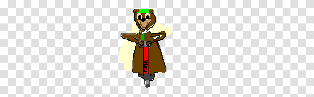 Yogi Bear On A Pogo Stick, Elf, Costume, Cross Transparent Png