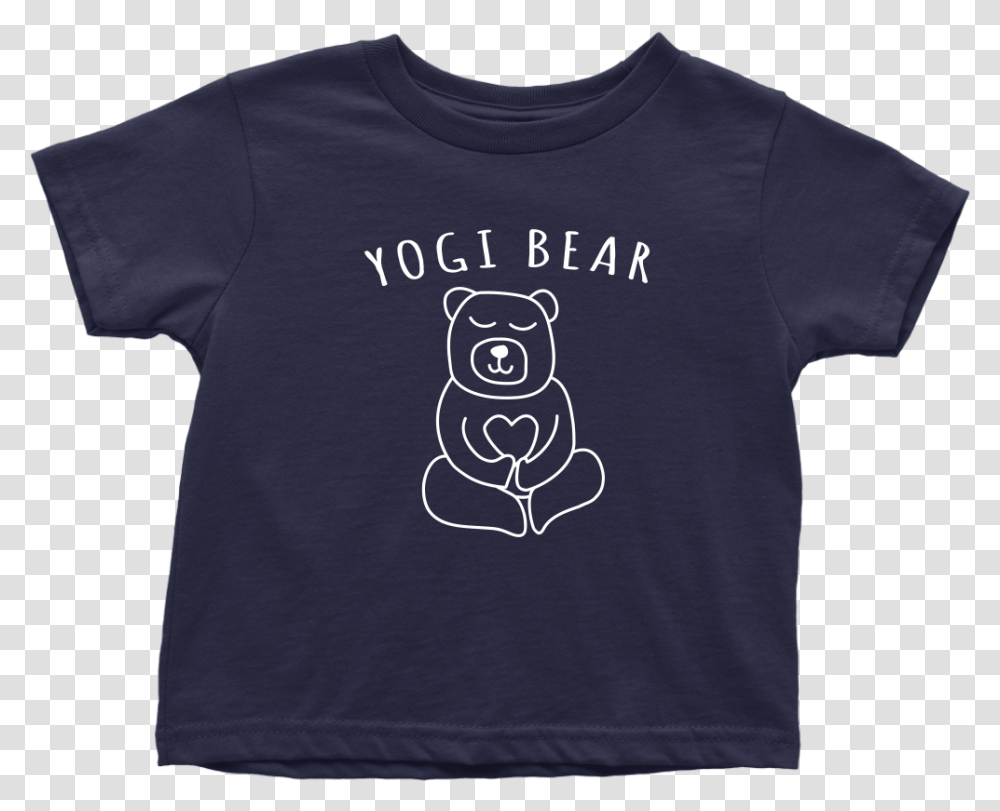 Yogi Bear Toddler Yoga Comfy T Shirt In Navy By Munga T Shirt, Apparel, T-Shirt Transparent Png