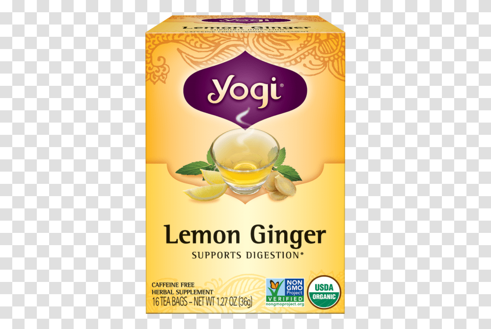 Yogi Lemon Ginger Tea, Vase, Jar, Pottery, Plant Transparent Png