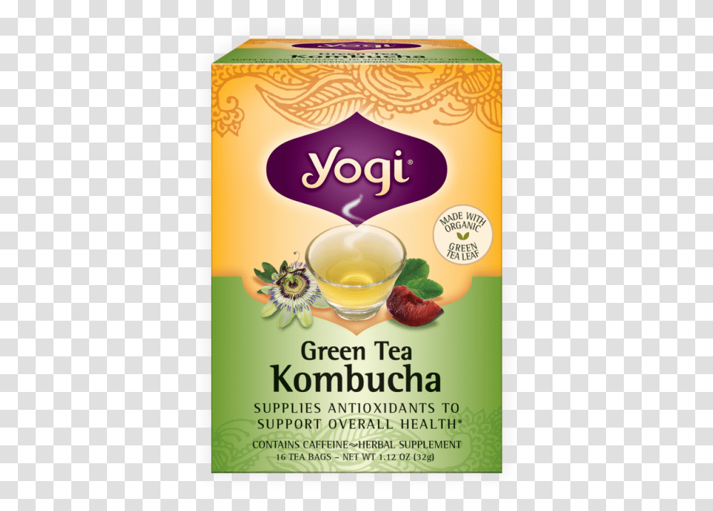 Yogi Tea Kombucha Green Tea 16 Ea, Vase, Jar, Pottery, Plant Transparent Png