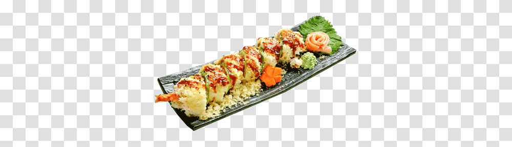 Yogis Grill Sushi Plate Background, Lunch, Meal, Food, Plant Transparent Png