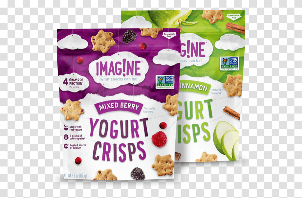 Yogurt Crisps Yogurt Crisps Mixed Berry, Snack, Food, Plant Transparent Png