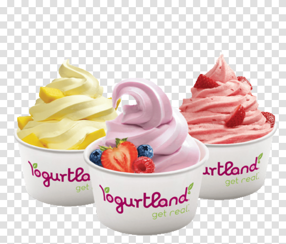 Yogurt Dish Download Copy Yogurtland Fundraiser, Dessert, Food, Cream, Creme Transparent Png