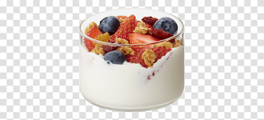 Yogurt, Food, Blueberry, Fruit, Plant Transparent Png