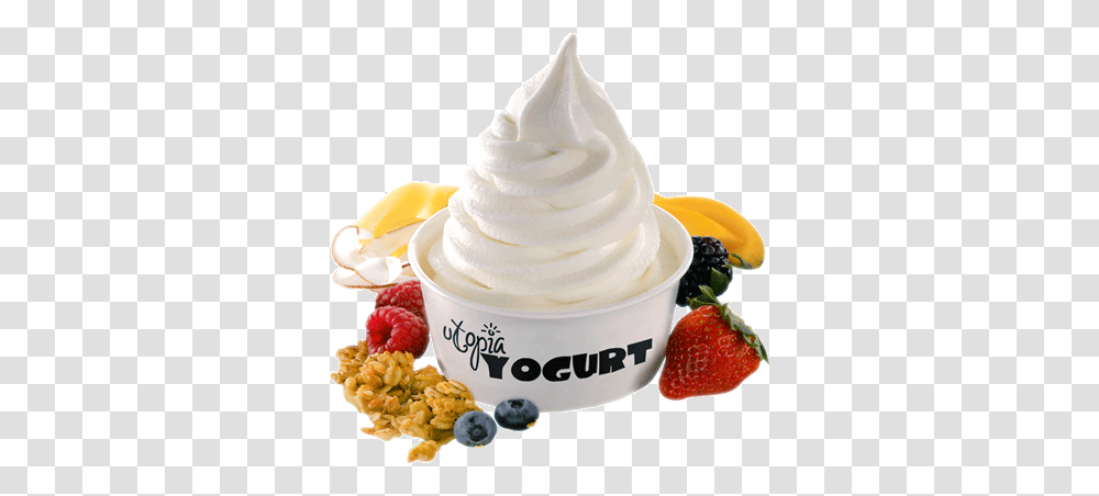Yogurt, Food, Dessert, Cream, Creme Transparent Png