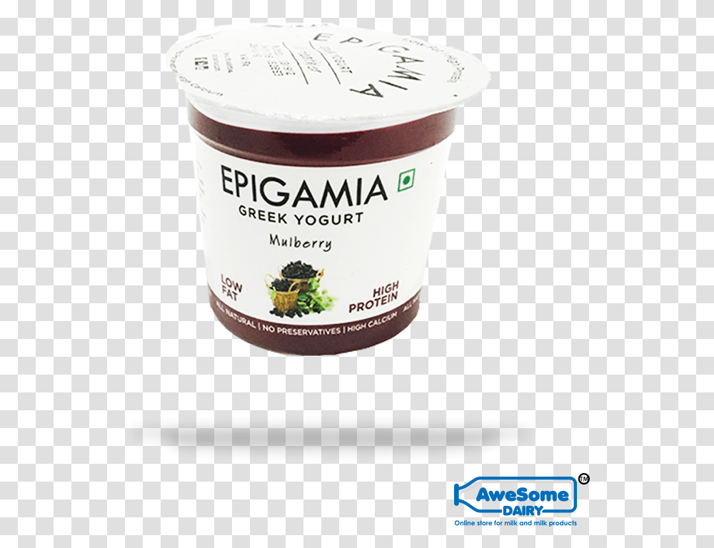 Yogurt Online Greek Yogurtbuy Yogurt Yogurt Online Epigamia Greek Yogurt High Protein, Dessert, Food, Cream, Creme Transparent Png