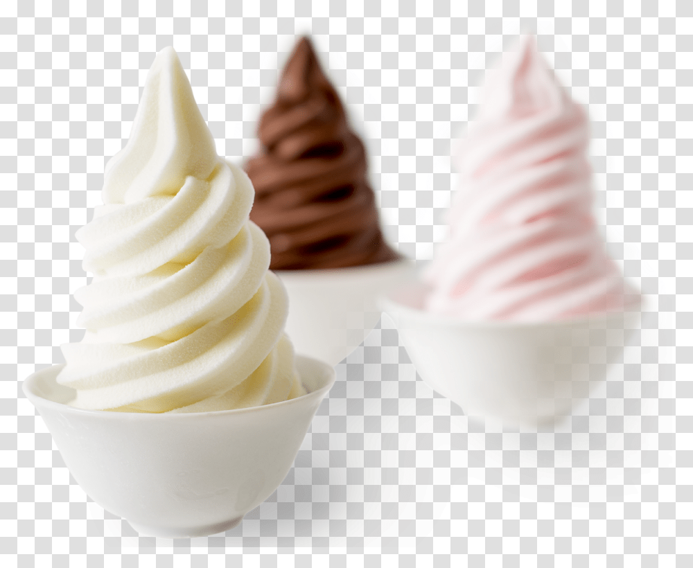 Yogurt Soft Serve Maquina Yogurt Helado Segunda Mano, Cream, Dessert, Food, Creme Transparent Png