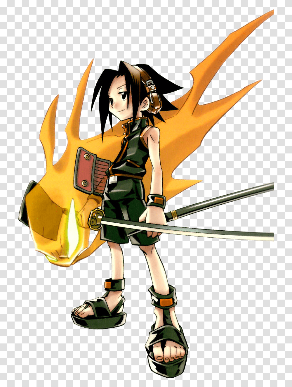 Yoh Asakura, Person, Human, Bow, Samurai Transparent Png