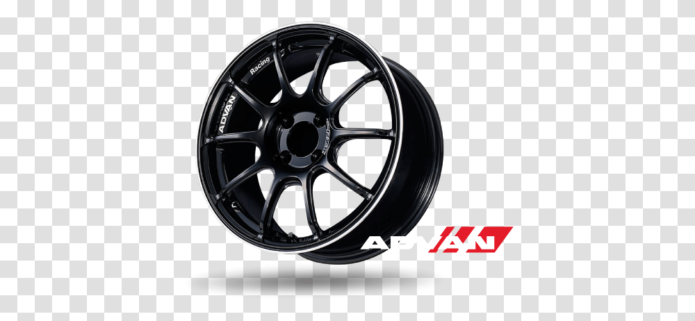 Yokohama Advan Wheels Advan Sport Rim Racing 18, Machine, Tire, Car Wheel, Alloy Wheel Transparent Png