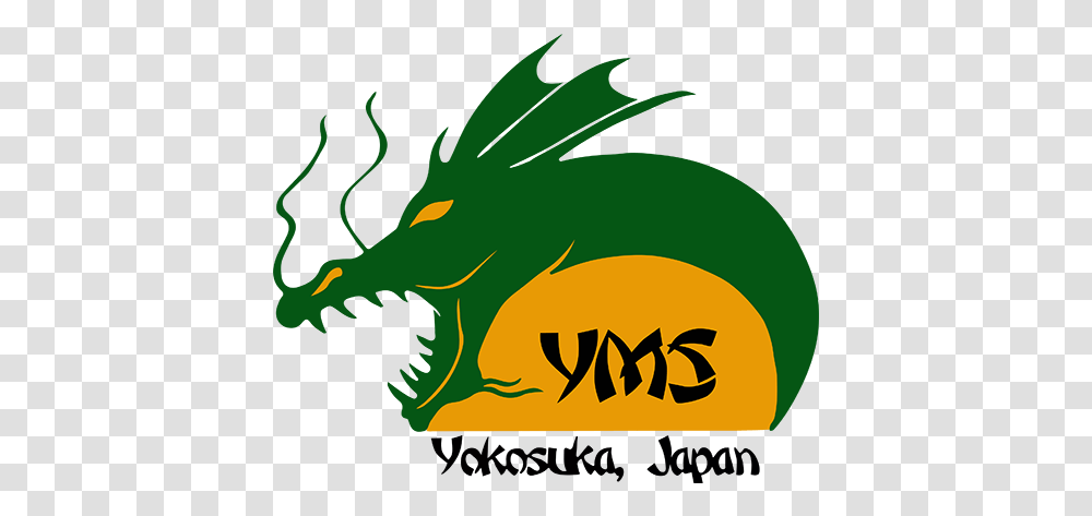 Yokosuka Msyokosuka Middle School Homepage Automotive Decal Ms Dos Logo, Dragon Transparent Png