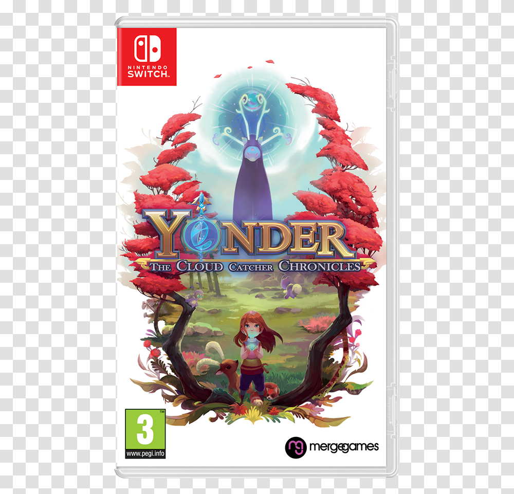 Yonder The Cloud Catcher Chronicles Nintendo Switch, Disk, Dvd, Figurine Transparent Png