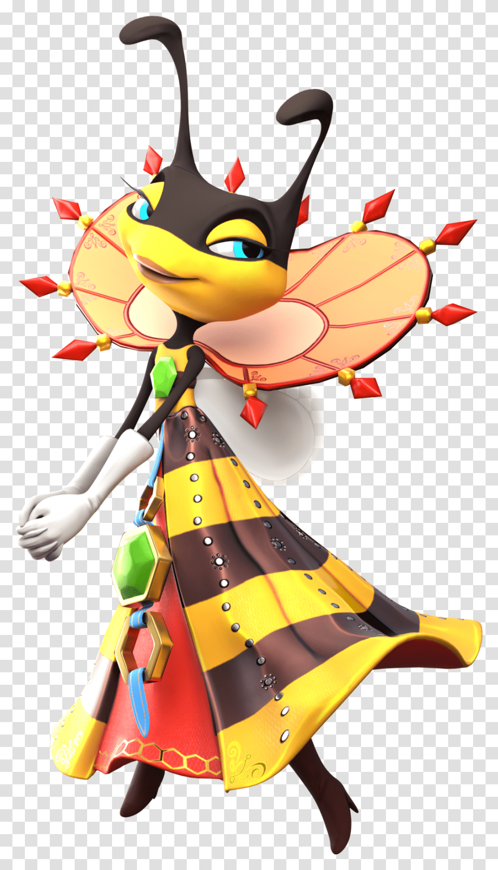 Yooka Laylee And The Impossible Lair Queen Phoebee, Toy, Robe, Fashion Transparent Png