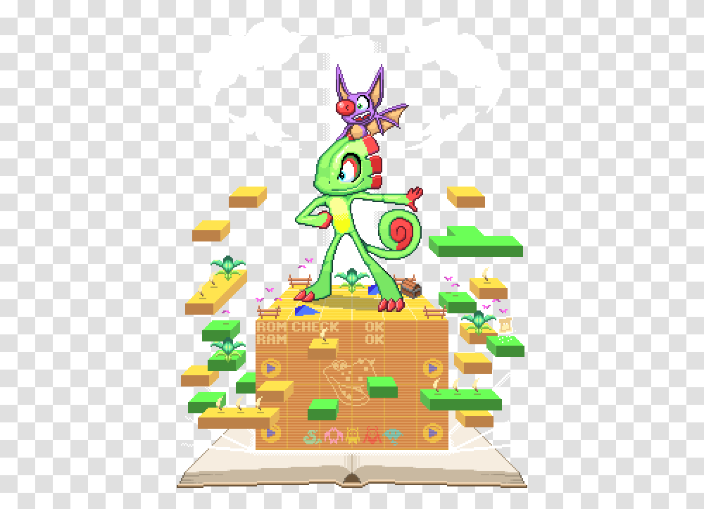 Yooka Laylee By Scepterdpinoy Cartoon, Graphics, Tree, Plant, Performer Transparent Png