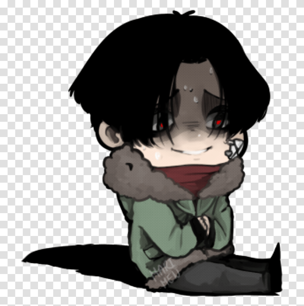 Yoonbum Bum Chibi Crazy Animeboy Fanart Manhua Yoonbum Fanart, Clothing, Silhouette, Manga, Comics Transparent Png