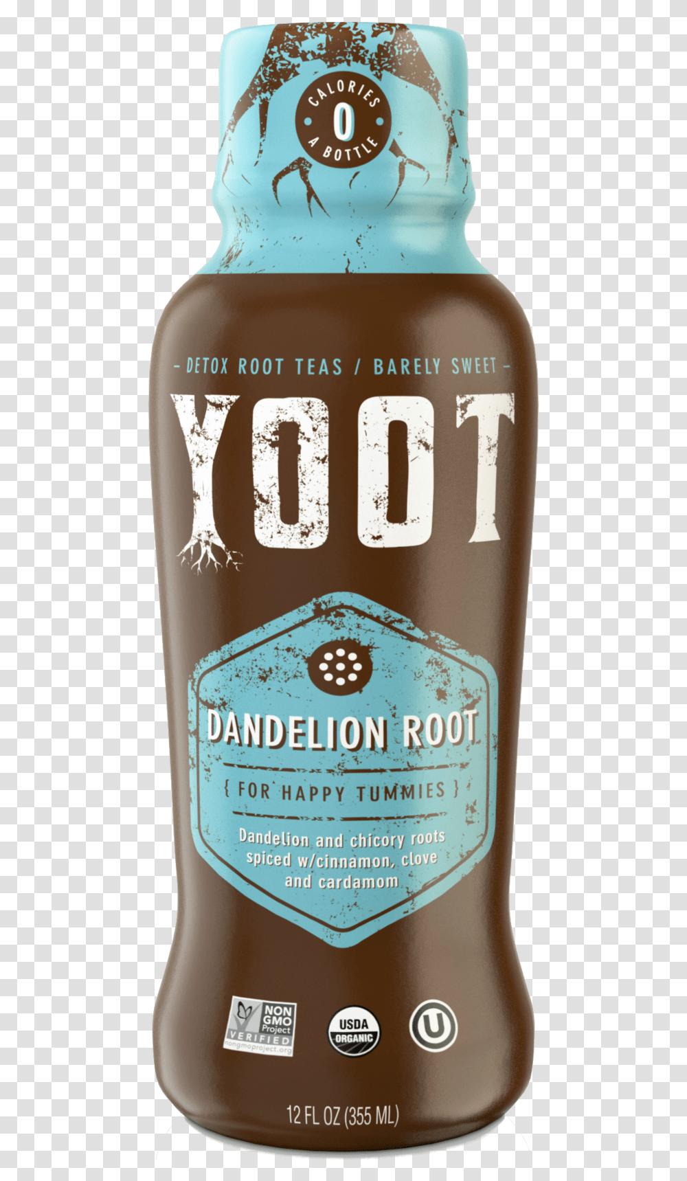 Yoot Dandelion Root Tea Energy Drink, Beer, Alcohol, Beverage, Liquor Transparent Png
