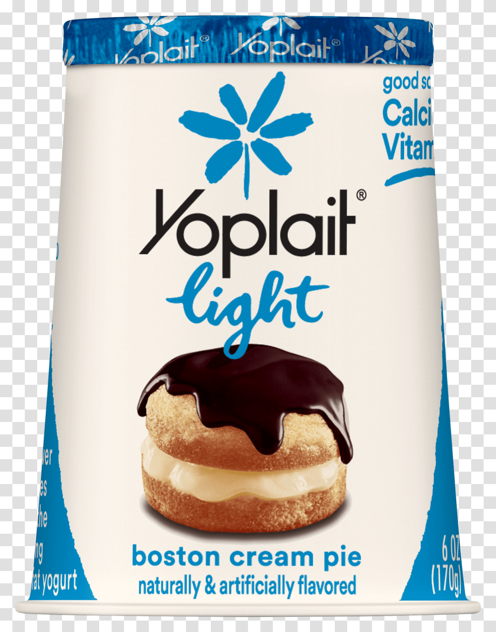 Yoplait Boston Cream Pie Yogurt, Food, Syrup, Seasoning, Bread Transparent Png