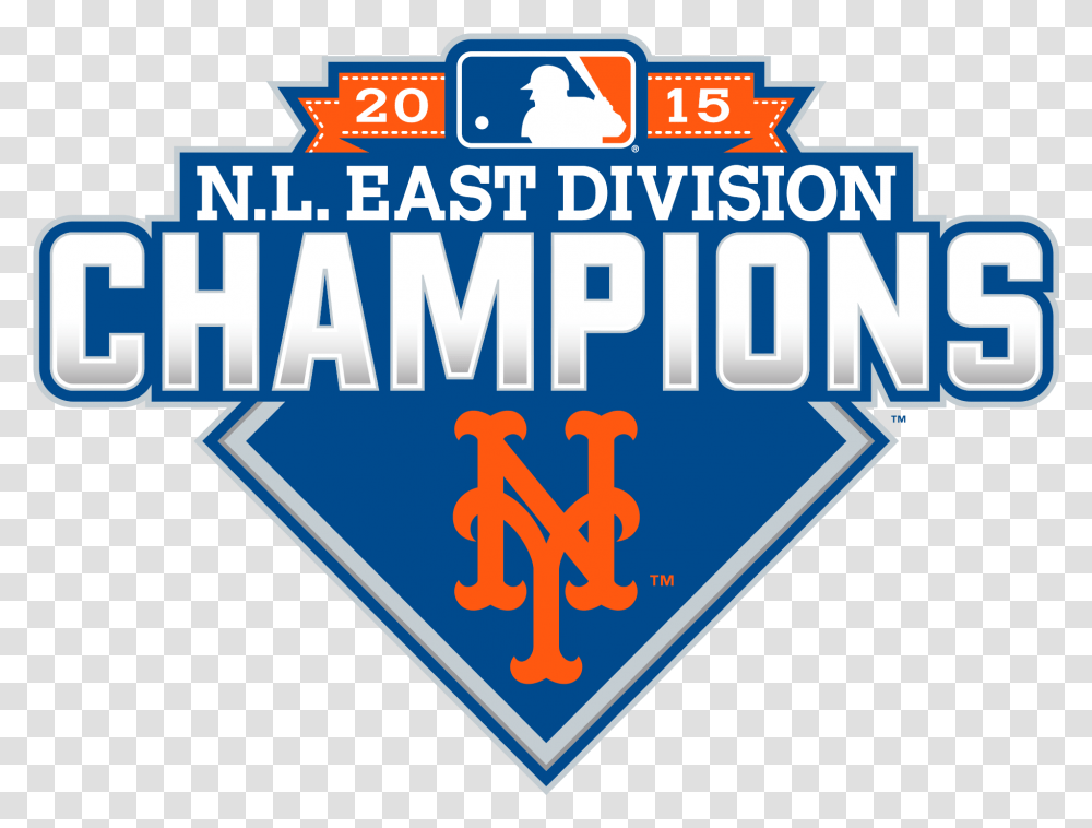 York Mets Baseball New York Mets 2015 National League Champions, Symbol, Logo, City, Urban Transparent Png