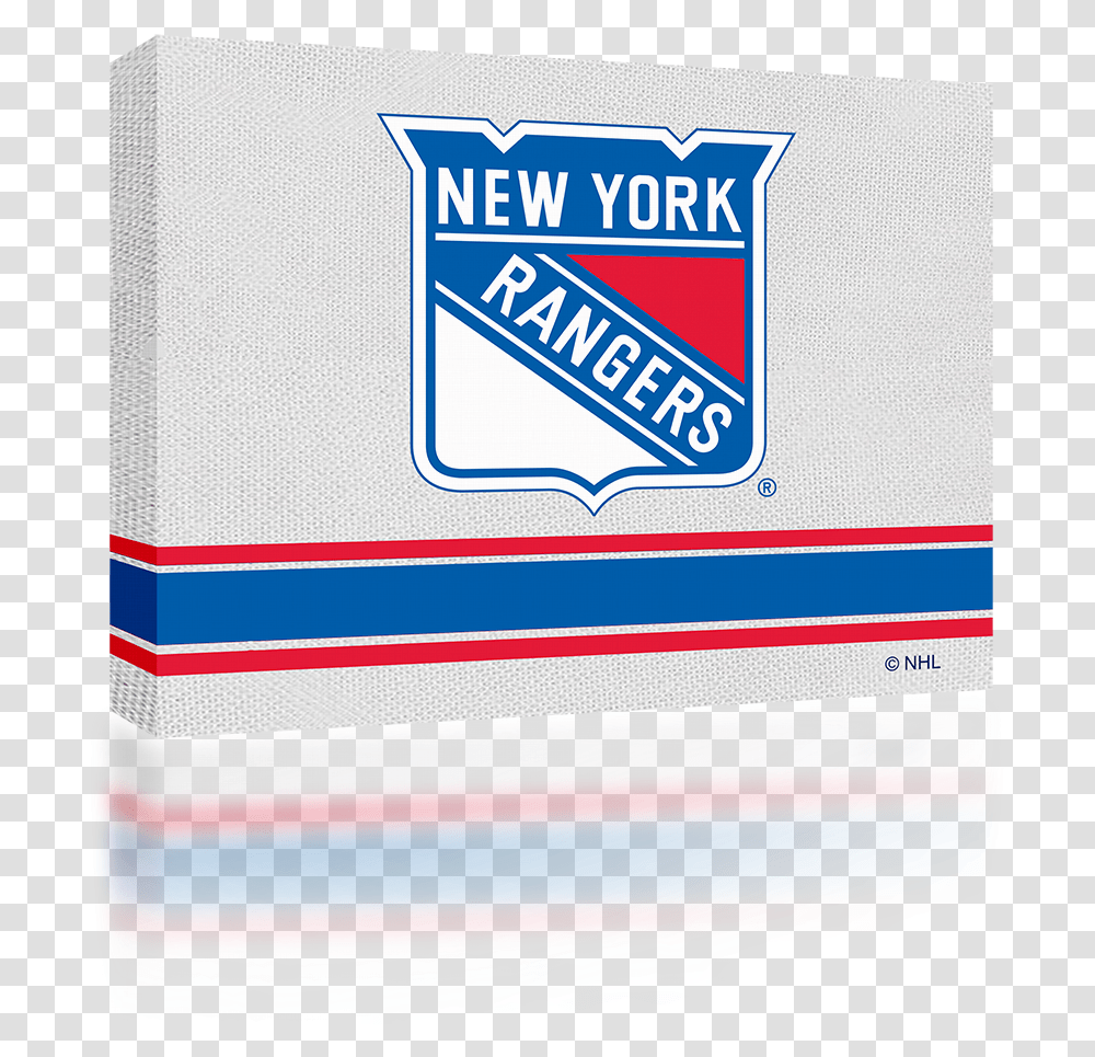 York Rangers Logo Image With No New York Rangers, Text, Label, Id Cards, Document Transparent Png