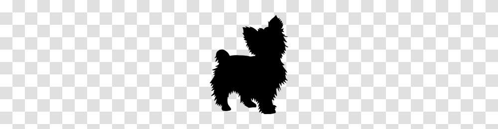 Yorkshire Terrier Silhouette Gifts Steadfast Friends, Phone, Electronics, Mobile Phone, Cell Phone Transparent Png