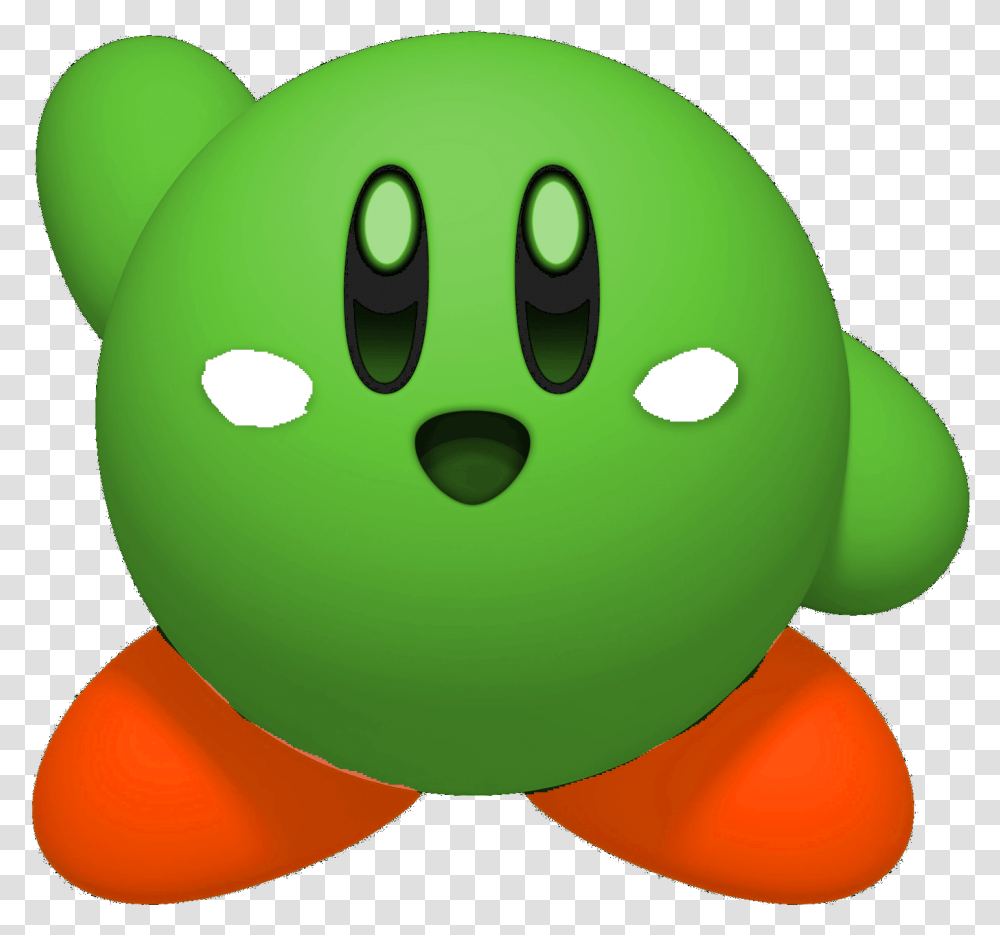 Yoshi As A Kirby, Ball, Bowling, Sport, Sports Transparent Png