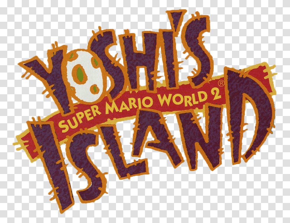 Yoshi Island Logo, Label, Alphabet Transparent Png