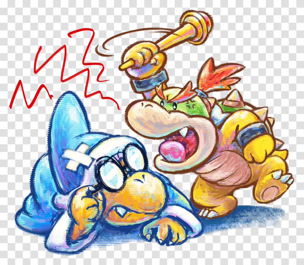 Yoshi New Island Baby Bowser, Doodle, Drawing Transparent Png