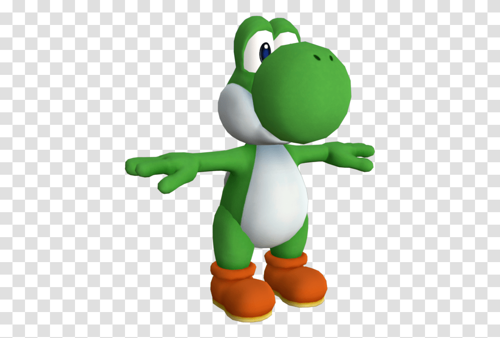 Yoshi Yoshi Super Mario Party, Toy, Figurine, Green, Plush Transparent Png