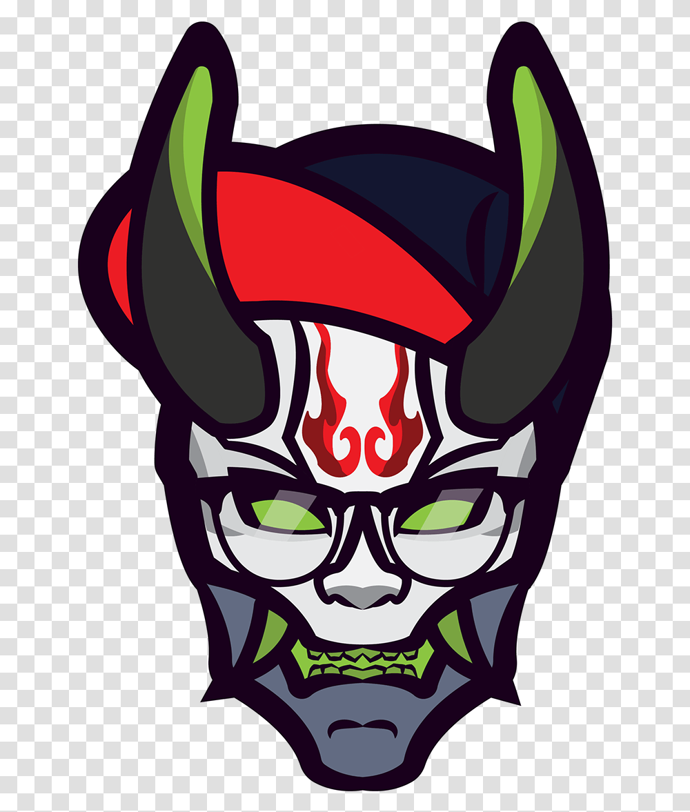 Yoshimitsu Themed Illustrations For Twitch Illustration, Face, Label Transparent Png