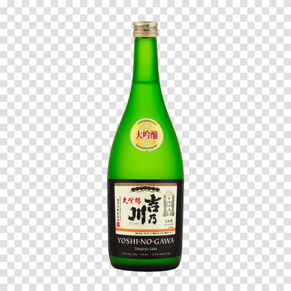 Yoshinogawa Daiginjo, Sake, Alcohol, Beverage, Drink Transparent Png