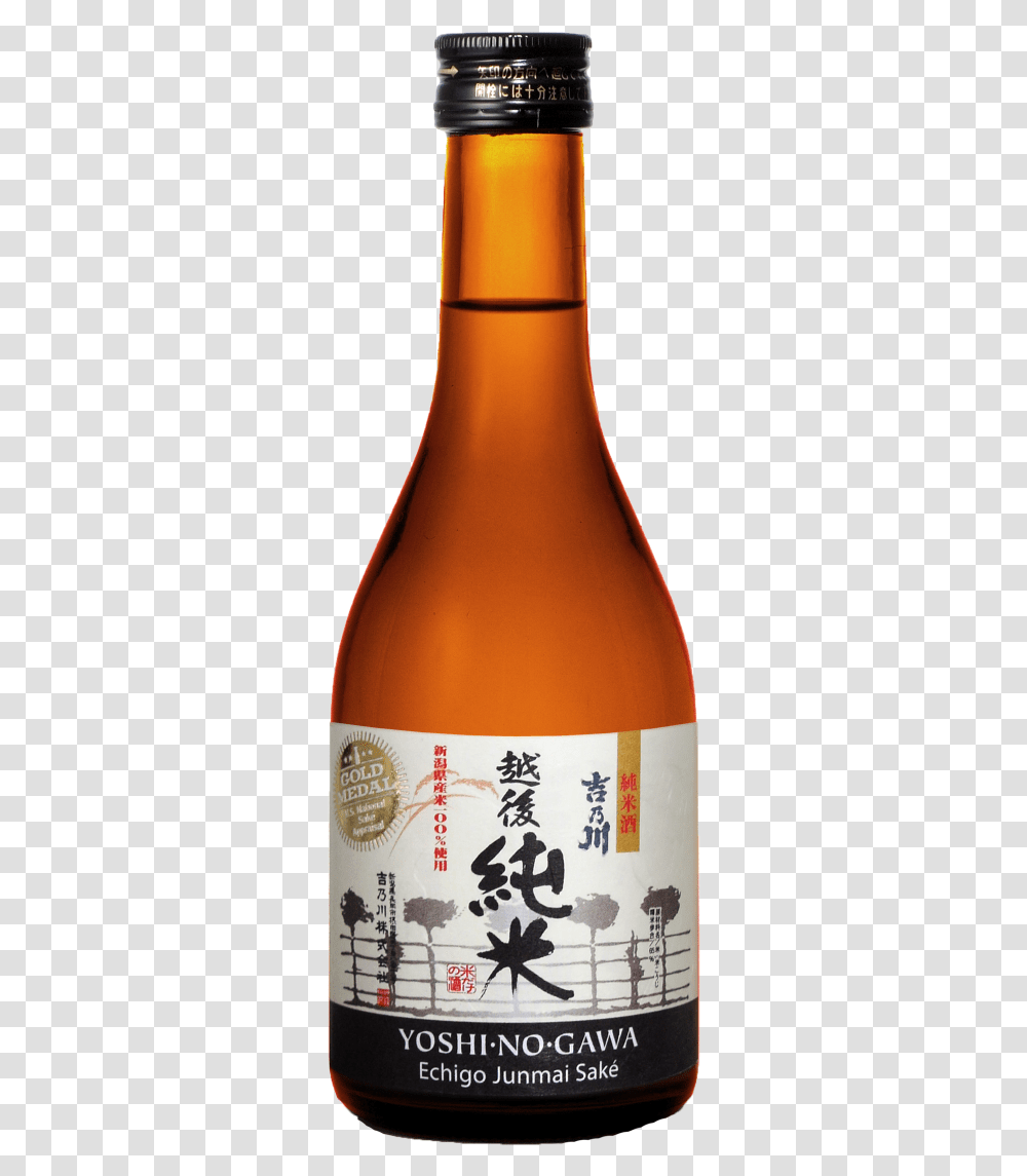 Yoshinogawa Echigo Junmai, Alcohol, Beverage, Drink, Beer Transparent Png