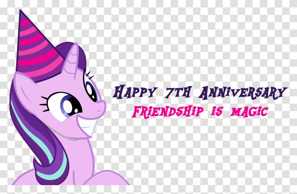 You Can Click Above To Reveal The Image Just This Once Little Pony 7th Happy Birthday, Mammal, Animal, Purple, Wildlife Transparent Png