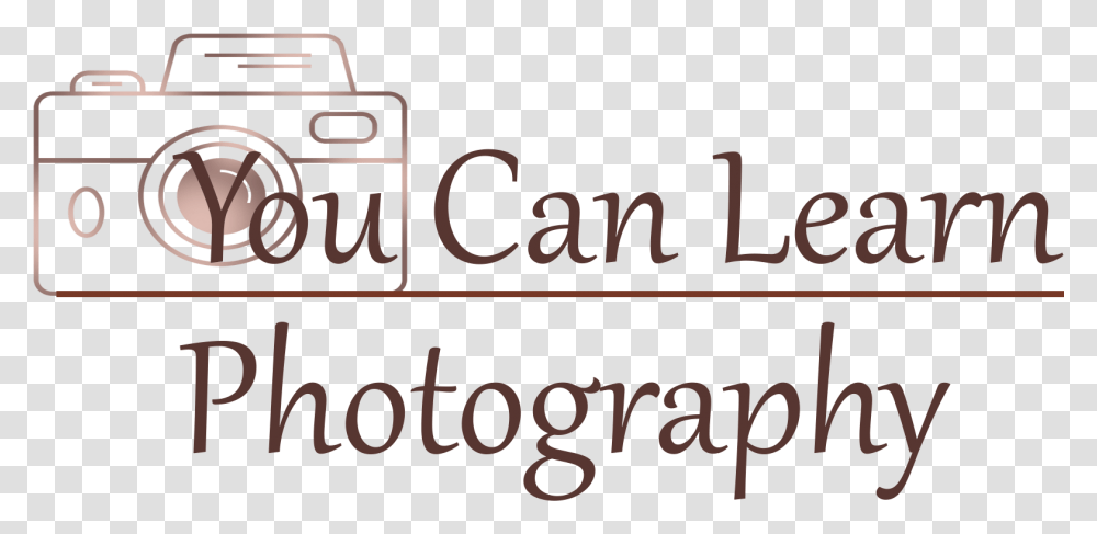You Can Learn Photography Logo, Alphabet, Word, Number Transparent Png