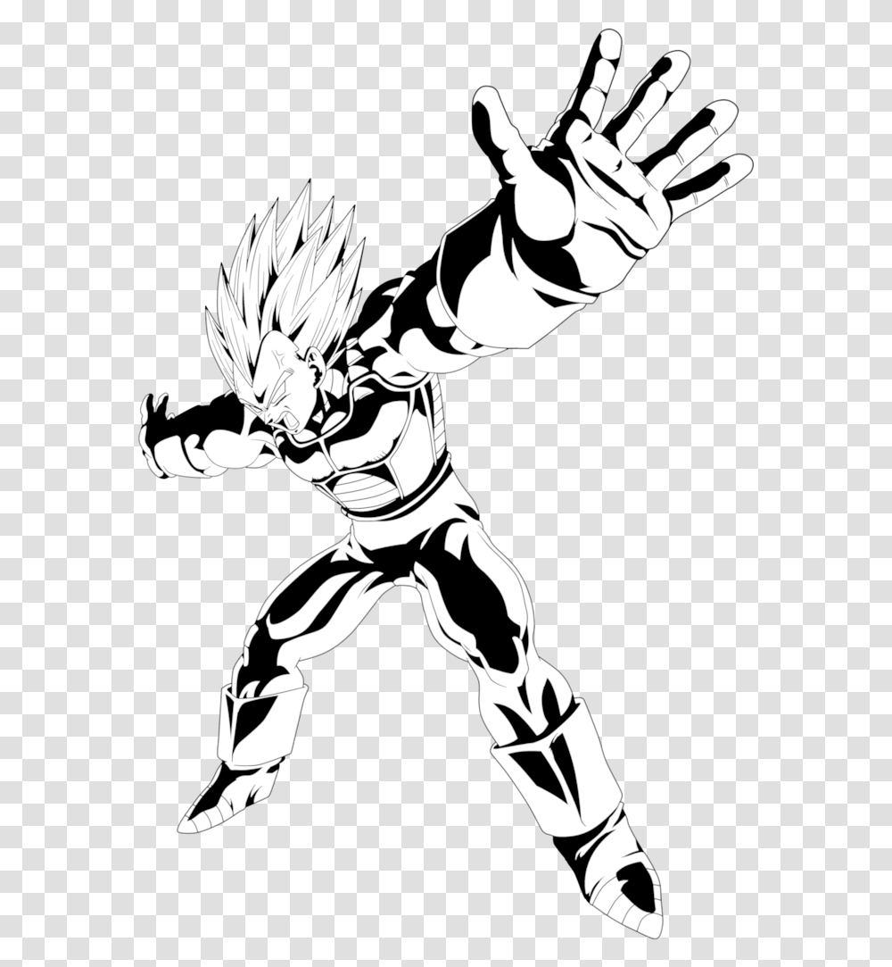 You Can Take Control Of My Mind And My Body But There Vegeta, Hand, Stencil, Person, Human Transparent Png