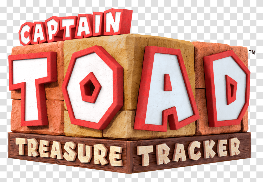 You Can Use The Mario Odyssey Amiibo To Captain Toad Treasure Tracker Logo, Brick, Symbol, Text, Word Transparent Png
