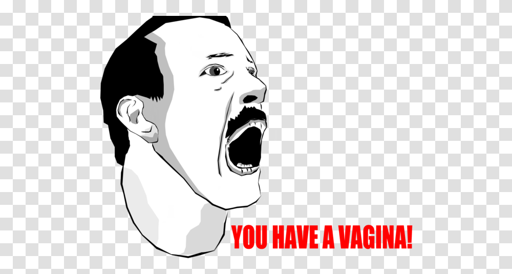 You Have A Vagina Wwe 2k14 Face Facial Expression Nose Shout, Head, Person, Human, Mouth Transparent Png