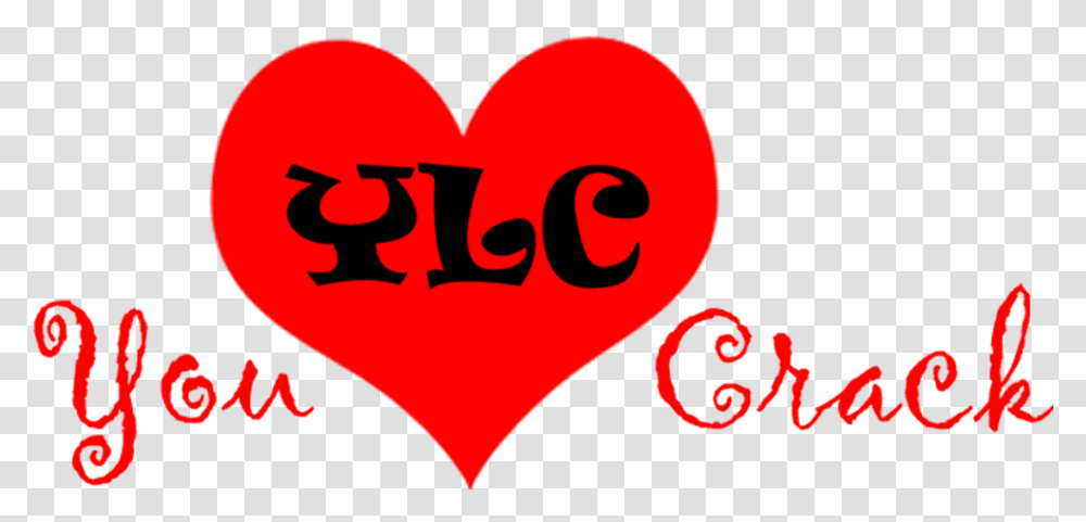 You Love Crack Heart, Logo, Trademark Transparent Png
