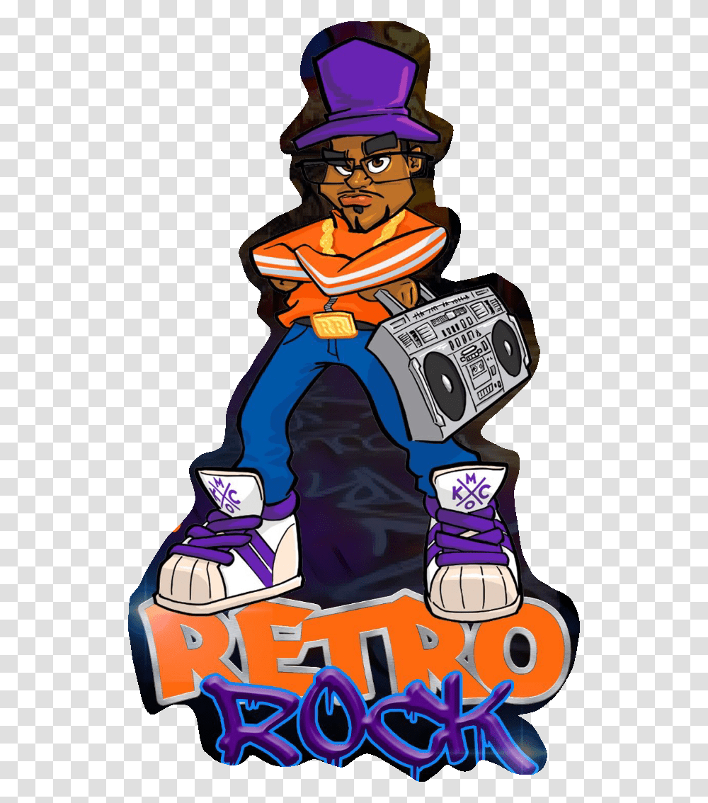 You May Have Heard Of Hip Hop Jams Like This Before Cartoon, Apparel, Hat, Person Transparent Png