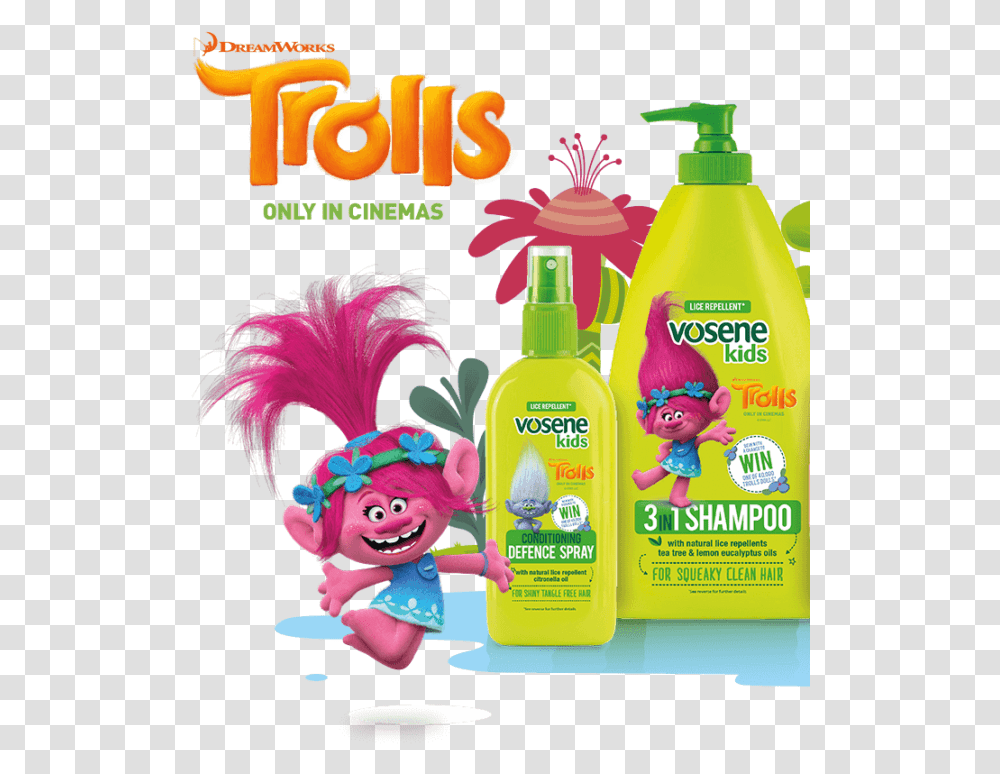 You Might Be Wondering What Trolls Vosene Kids Shampoo, Bottle, Lotion Transparent Png