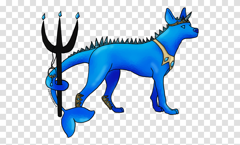 You Rescued Poseidon The Greek God Of Water And Ocean Dog Catches Something, Horse, Mammal, Animal, Dinosaur Transparent Png