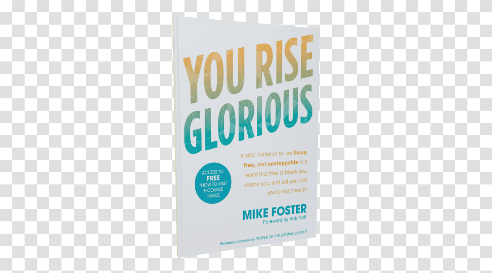 You Rise Glorious Book Cover, Poster, Advertisement, Flyer, Paper Transparent Png