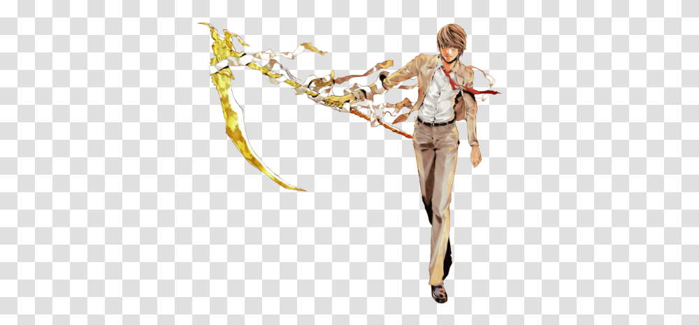 You Top 10 Favorite Anime Charaters Death Note Light Yagami Full Body, Person, Clothing, Long Sleeve, Female Transparent Png
