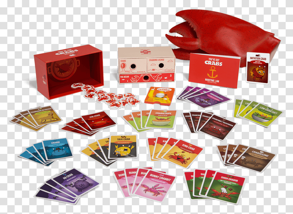 You've Got Crabs Game, Box, Paper, Advertisement Transparent Png
