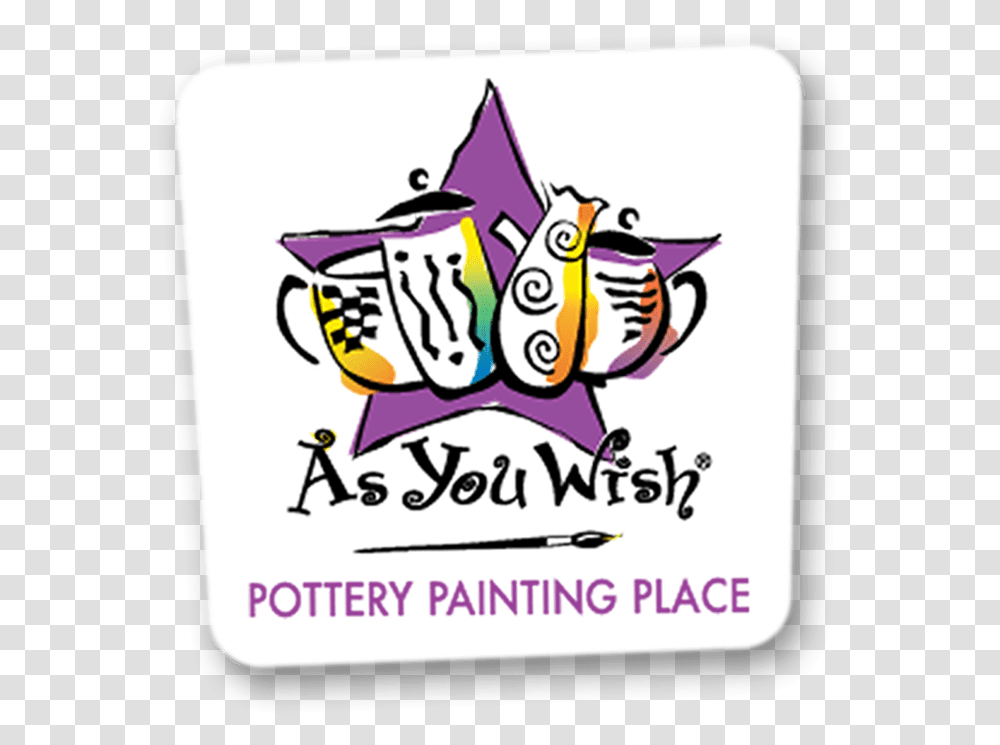 You Wish Pottery Painting, Label, Mousepad, Mat Transparent Png