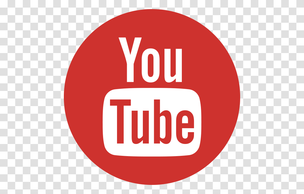 You Youpng Images Pluspng Youtube Round Logo Background, Label, Text, Symbol, First Aid Transparent Png