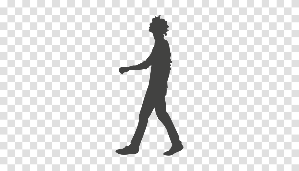 Young Boy Walking Silhouette, Person, People, Standing, Sphere Transparent Png